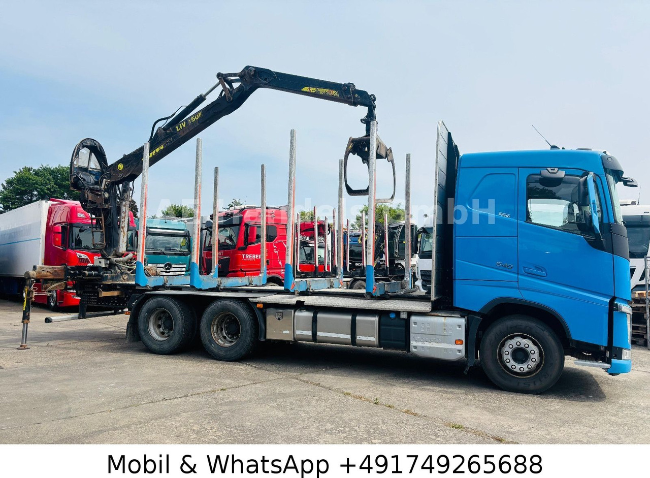 Volvo FH 540 BL 6x4 Tajfun LIV-150K *Retarder/Exte/ACC - Лісовоз, Вантажівка з маніпулятором: фото 2 Volvo FH 540 BL 6x4 Tajfun LIV-150K *Retarder/Exte/ACC - Лісовоз, Вантажівка з маніпулятором: фото 2