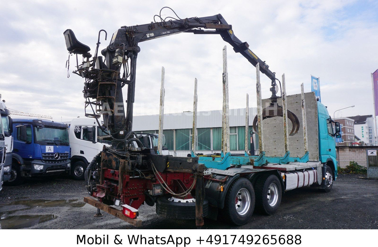 Volvo FH 540 Globe BL 6x4 Hiab 115z-80 *VEB+/AHK - Лісовоз, Вантажівка з маніпулятором: фото 4 Volvo FH 540 Globe BL 6x4 Hiab 115z-80 *VEB+/AHK - Лісовоз, Вантажівка з маніпулятором: фото 4