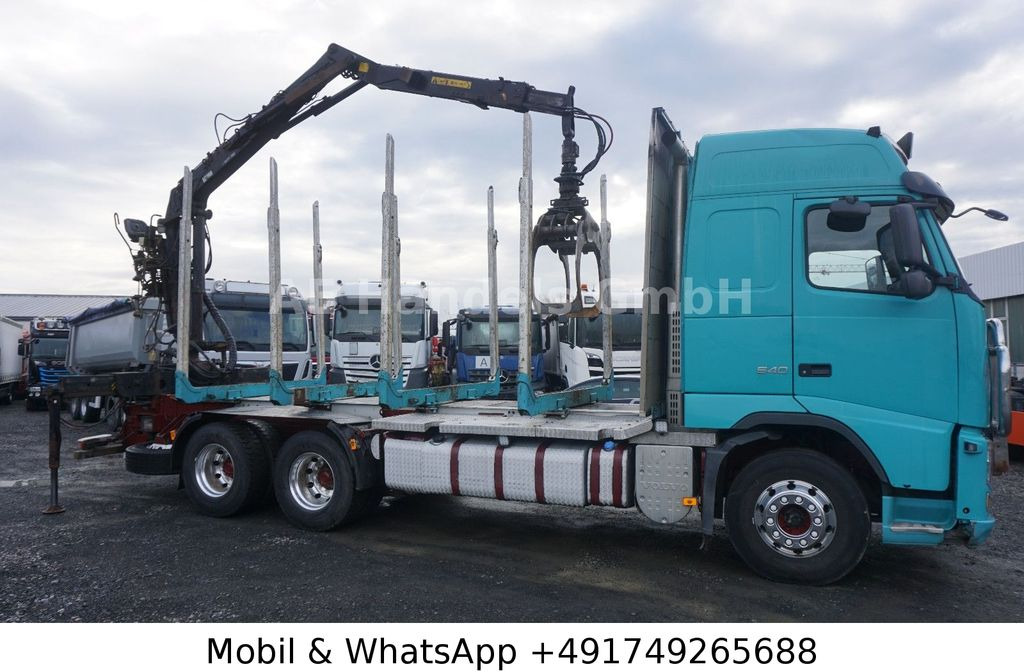 Volvo FH 540 Globe BL 6x4 Hiab 115z-80 *VEB+/AHK - Вантажівка з маніпулятором: фото 5 Volvo FH 540 Globe BL 6x4 Hiab 115z-80 *VEB+/AHK - Вантажівка з маніпулятором: фото 5