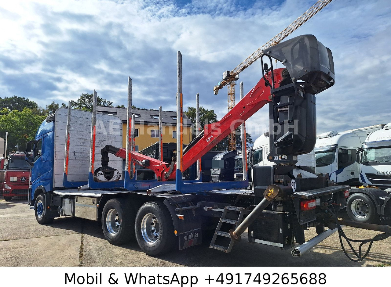 Volvo FH 540 Globe BL 6x4 Palfinger M12L80 *Retarder - Лісовоз, Вантажівка з маніпулятором: фото 5 Volvo FH 540 Globe BL 6x4 Palfinger M12L80 *Retarder - Лісовоз, Вантажівка з маніпулятором: фото 5