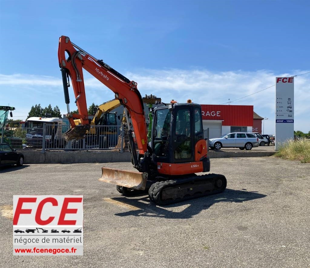 Kubota U55-4 1er Main/Certificat CE endommagée  - Міні-екскаватор: фото 1 Kubota U55-4 1er Main/Certificat CE endommagée  - Міні-екскаватор: фото 1