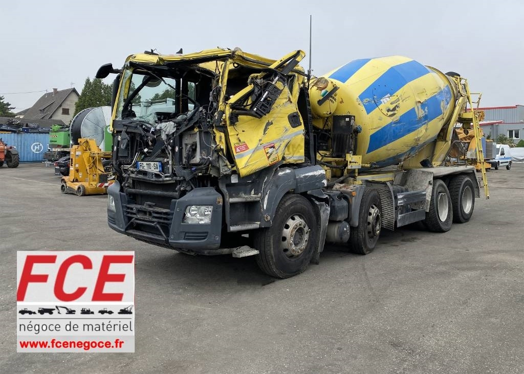 MAN MAN TGS 32-420 / STETTER AM-UltraEco endommagé - Автобетонозмішувач: фото 1 MAN MAN TGS 32-420 / STETTER AM-UltraEco endommagé - Автобетонозмішувач: фото 1