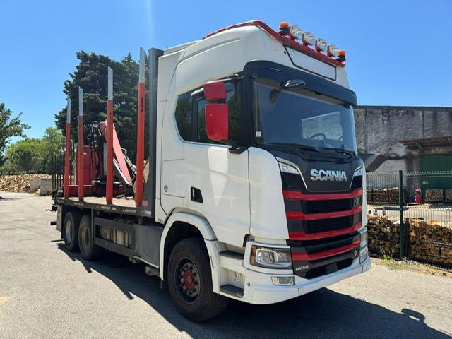 Scania R 650 - Лісовоз, Вантажівка з маніпулятором: фото 1 Scania R 650 - Лісовоз, Вантажівка з маніпулятором: фото 1