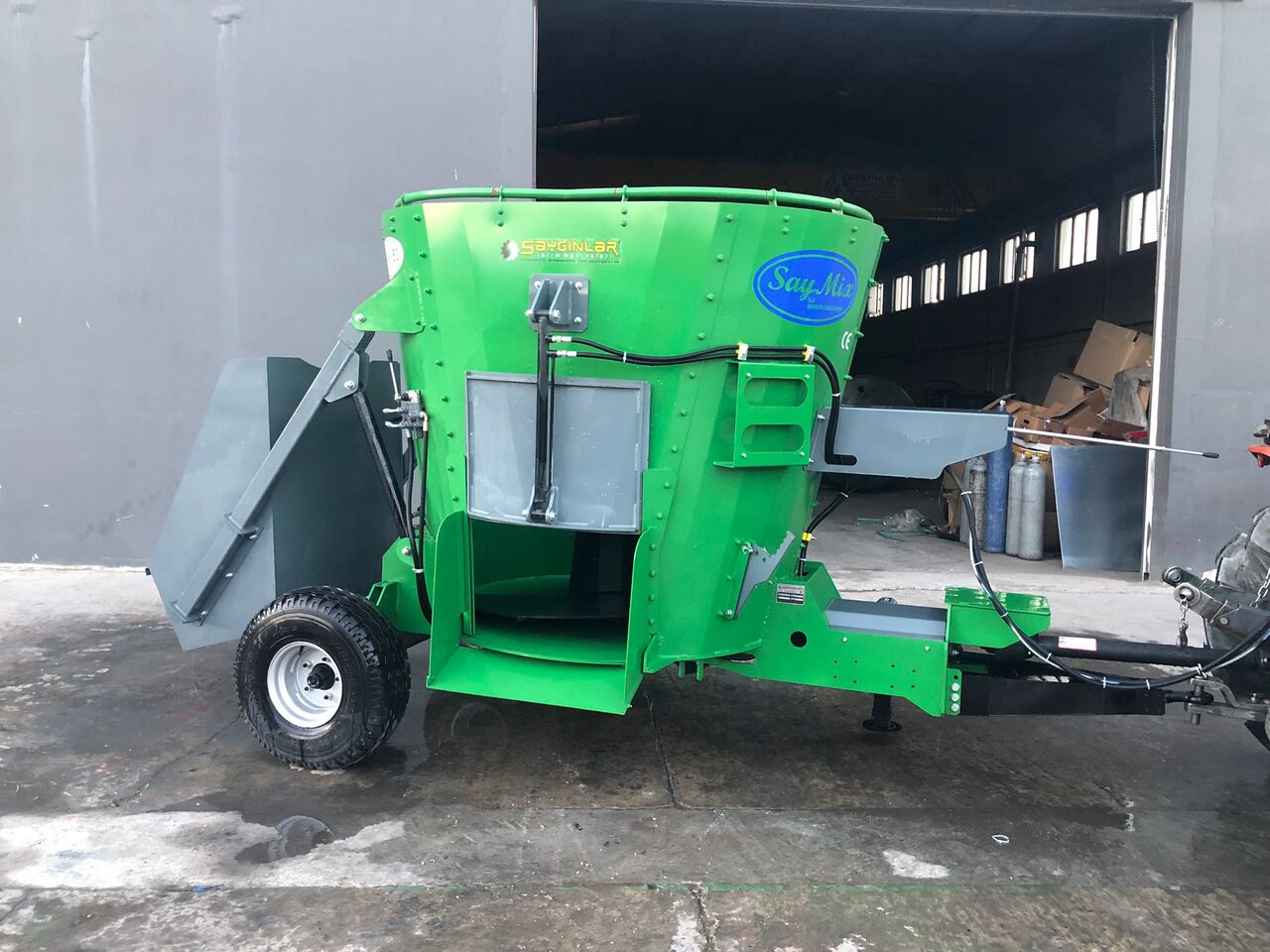 SAYGINLAR vertical feed mixer wagon - Техніка для тваринництва: фото 5 SAYGINLAR vertical feed mixer wagon - Техніка для тваринництва: фото 5