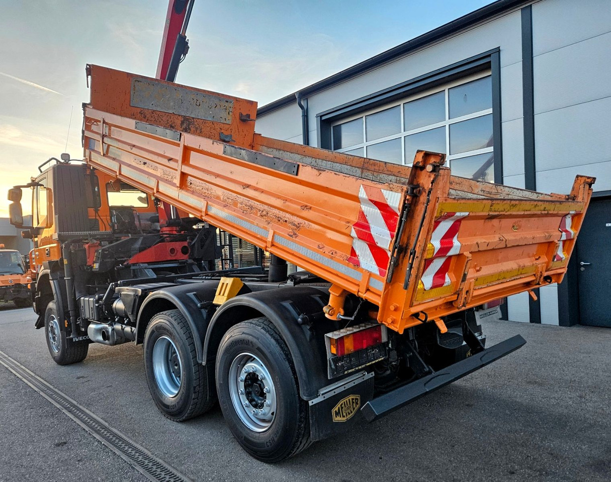 Iveco Trakker 410 6x4-4 EEV Palfinger PK12502 Funk - Самоскид вантажівка, Вантажівка з маніпулятором: фото 5 Iveco Trakker 410 6x4-4 EEV Palfinger PK12502 Funk - Самоскид вантажівка, Вантажівка з маніпулятором: фото 5