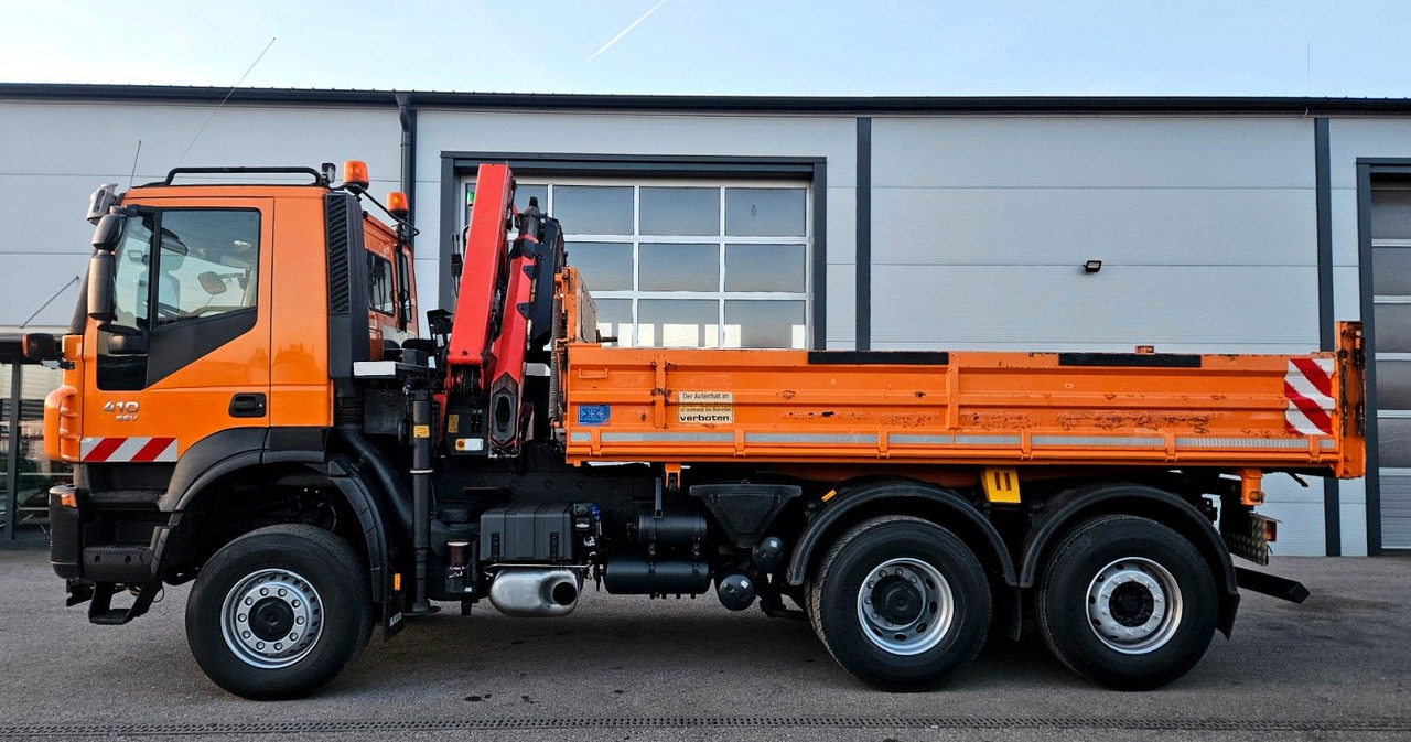 Iveco Trakker 410 6x4-4 EEV Palfinger PK12502 Funk - Самоскид вантажівка, Вантажівка з маніпулятором: фото 5 Iveco Trakker 410 6x4-4 EEV Palfinger PK12502 Funk - Самоскид вантажівка, Вантажівка з маніпулятором: фото 5