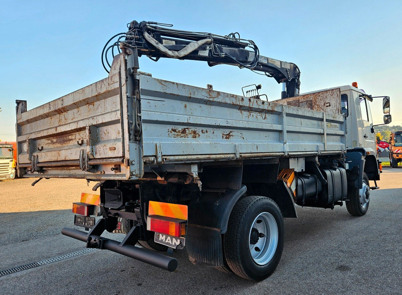 MAN LE 14.250 4x4 HIAB 077BS-2 Kran Greifer - Самоскид вантажівка, Вантажівка з маніпулятором: фото 3 MAN LE 14.250 4x4 HIAB 077BS-2 Kran Greifer - Самоскид вантажівка, Вантажівка з маніпулятором: фото 3