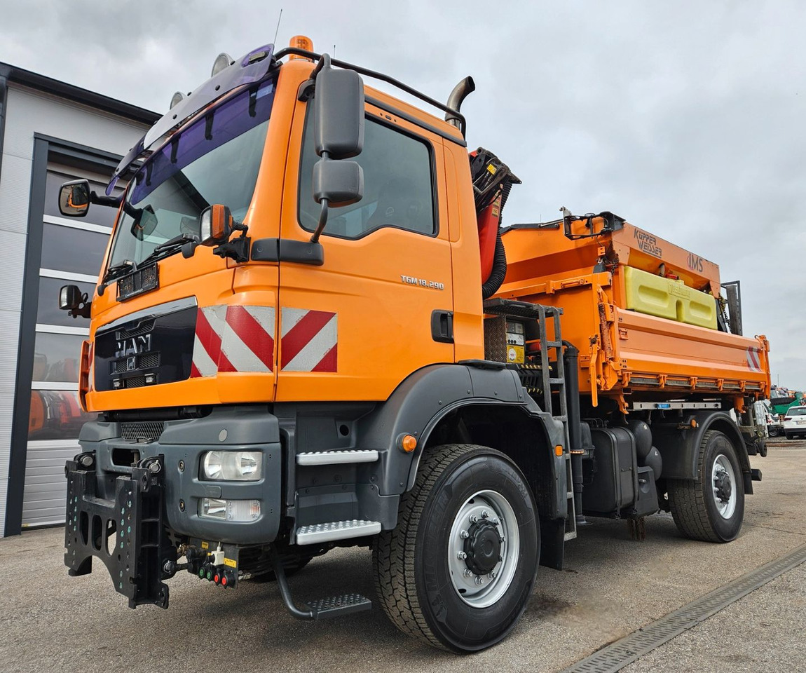 MAN TGM 18.290 4x4 Palfinger PK7001 Kran Funk Euro5 - Самоскид вантажівка, Вантажівка з маніпулятором: фото 4 MAN TGM 18.290 4x4 Palfinger PK7001 Kran Funk Euro5 - Самоскид вантажівка, Вантажівка з маніпулятором: фото 4