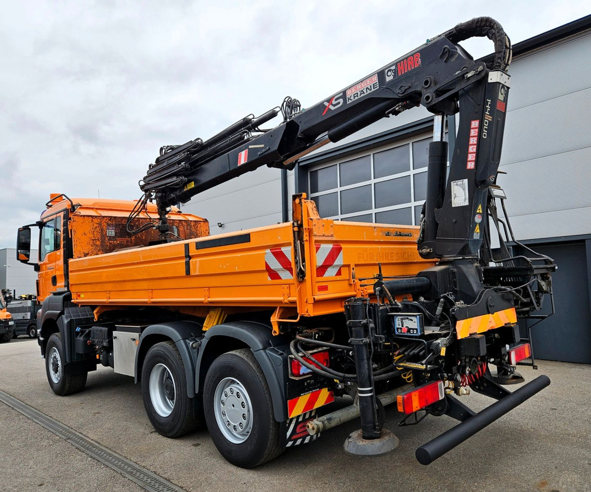 Самоскид вантажівка, Вантажівка з маніпулятором MAN TGS 28.360 6x4-4 HIAB 144E-4 Kran Euro5: фото 12