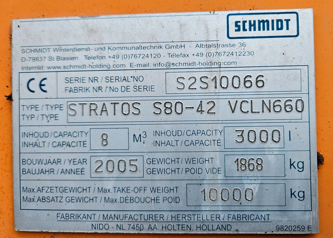 Самоскид вантажівка MAN TGS 28.400 6x4-4 BL Winterdienst Schmidt Euro5: фото 18 Самоскид вантажівка MAN TGS 28.400 6x4-4 BL Winterdienst Schmidt Euro5: фото 18