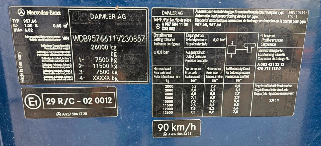 Сміттєвози Mercedes-Benz Econic 2629 Zoeller Medium XL-S Variopress EEV: фото 11