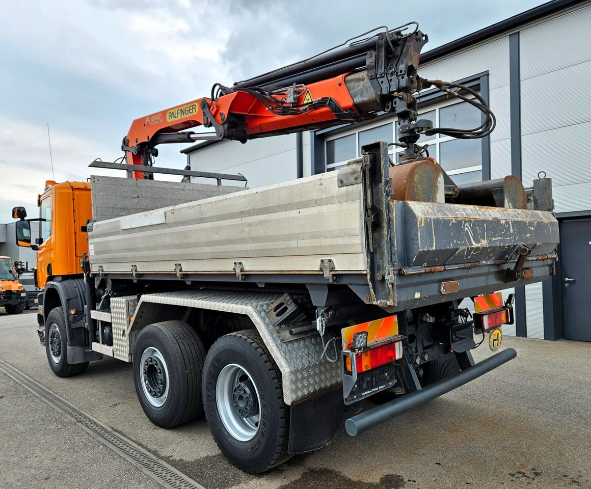 Scania P114 380 6x4-4 Palfinger PK12502 Kran Funk - Самоскид вантажівка, Вантажівка з маніпулятором: фото 4 Scania P114 380 6x4-4 Palfinger PK12502 Kran Funk - Самоскид вантажівка, Вантажівка з маніпулятором: фото 4