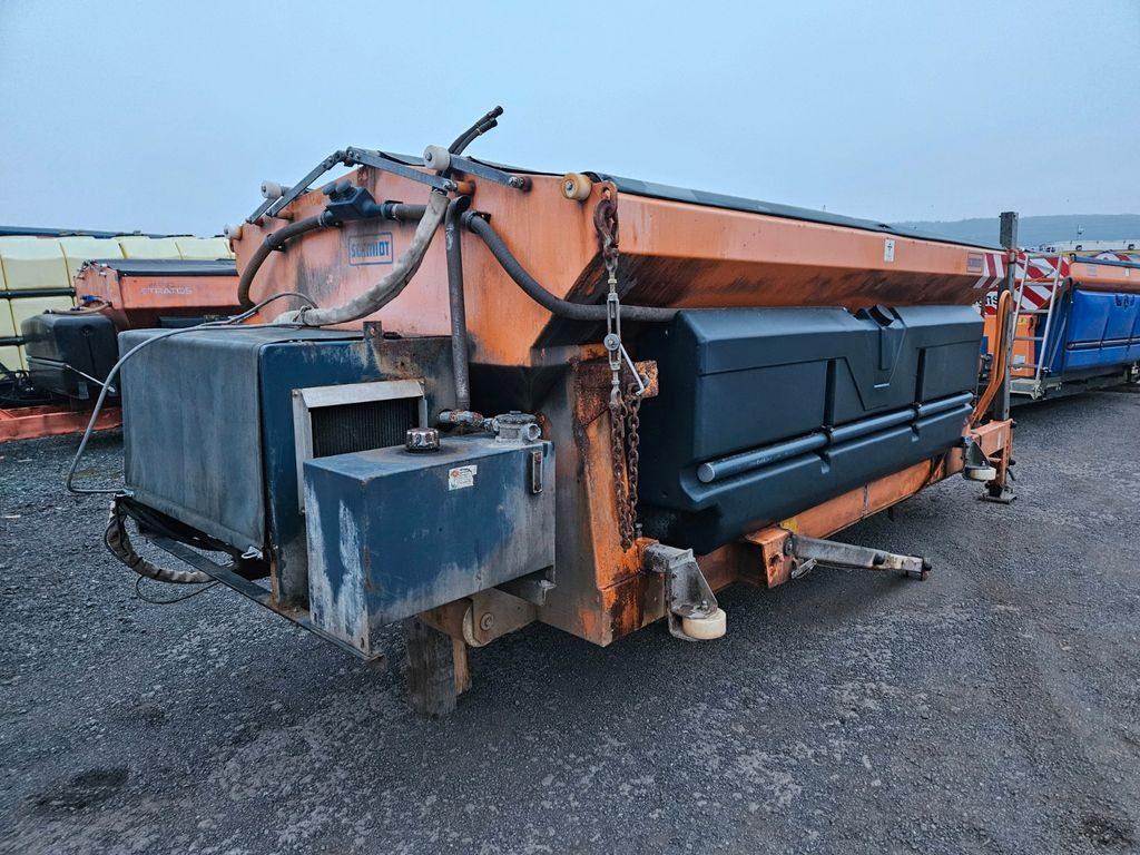 Гаковий мультиліфт вантажівка Schmidt STRATOS S50 Streuer 5m3  Kubota Motor: фото 15