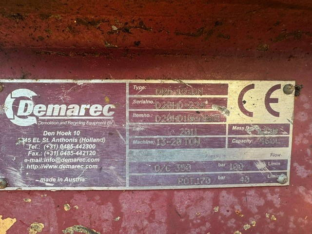 Demarec DRG 19 DN Sorteer Grijper 1000mm Breed - Грейфер: фото 3 Demarec DRG 19 DN Sorteer Grijper 1000mm Breed - Грейфер: фото 3