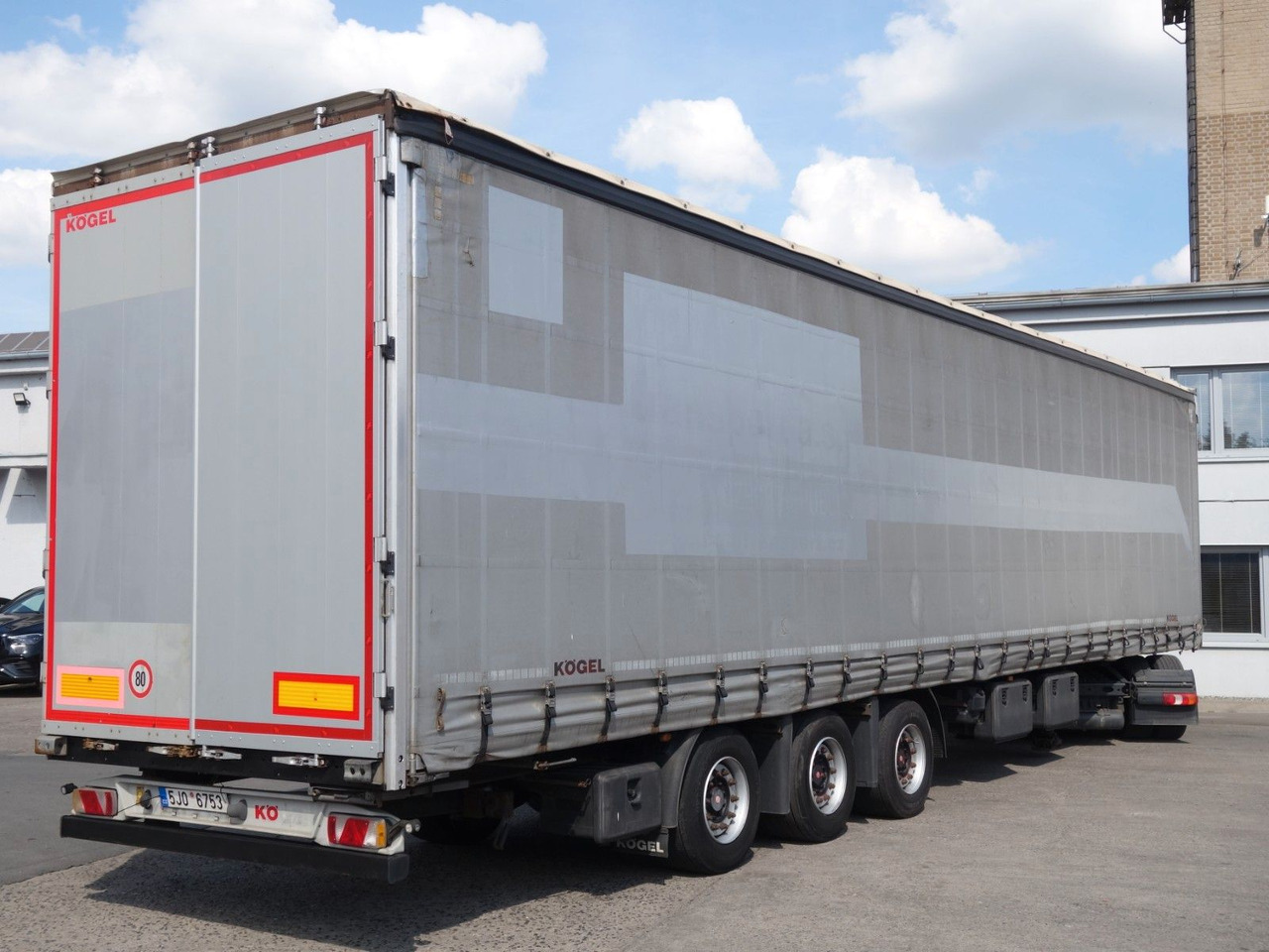 Kögel SN24 MEGA, Liftachse, SAF Achsen - Тентований напівпричіп: фото 1 Kögel SN24 MEGA, Liftachse, SAF Achsen - Тентований напівпричіп: фото 1