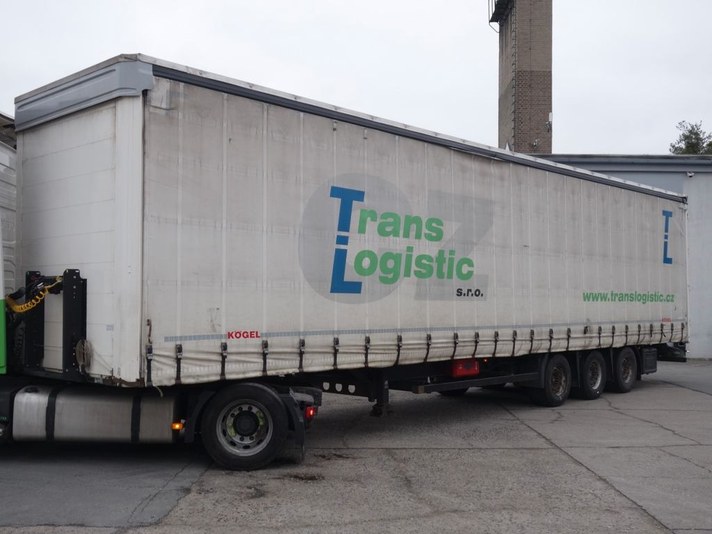 Kögel SN24 MEGA, Liftachse, SAF Achsen - Тентований напівпричіп: фото 1 Kögel SN24 MEGA, Liftachse, SAF Achsen - Тентований напівпричіп: фото 1