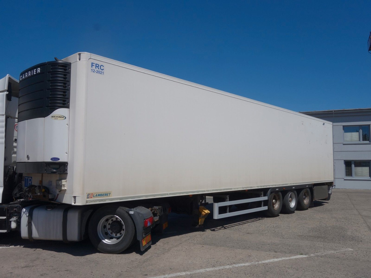 Lamberet LVF S3 mit Carrier 1300, 2.400 BtS. - Рефрижератор напівпричіп: фото 3 Lamberet LVF S3 mit Carrier 1300, 2.400 BtS. - Рефрижератор напівпричіп: фото 3