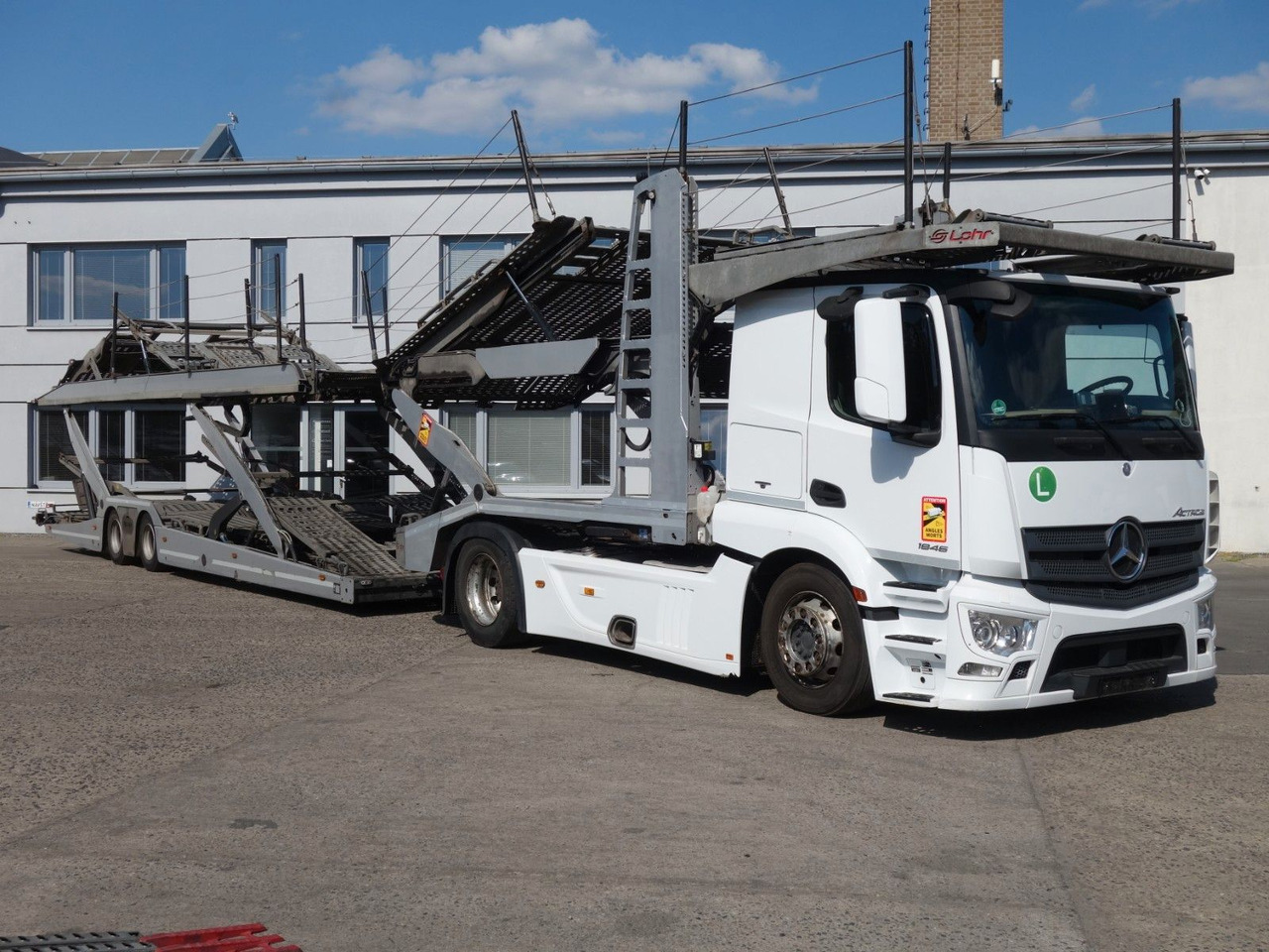 Mercedes-Benz Actros 1846 mit Euro LOHR, VDI Certificate - Автовоз вантажівка: фото 2 Mercedes-Benz Actros 1846 mit Euro LOHR, VDI Certificate - Автовоз вантажівка: фото 2