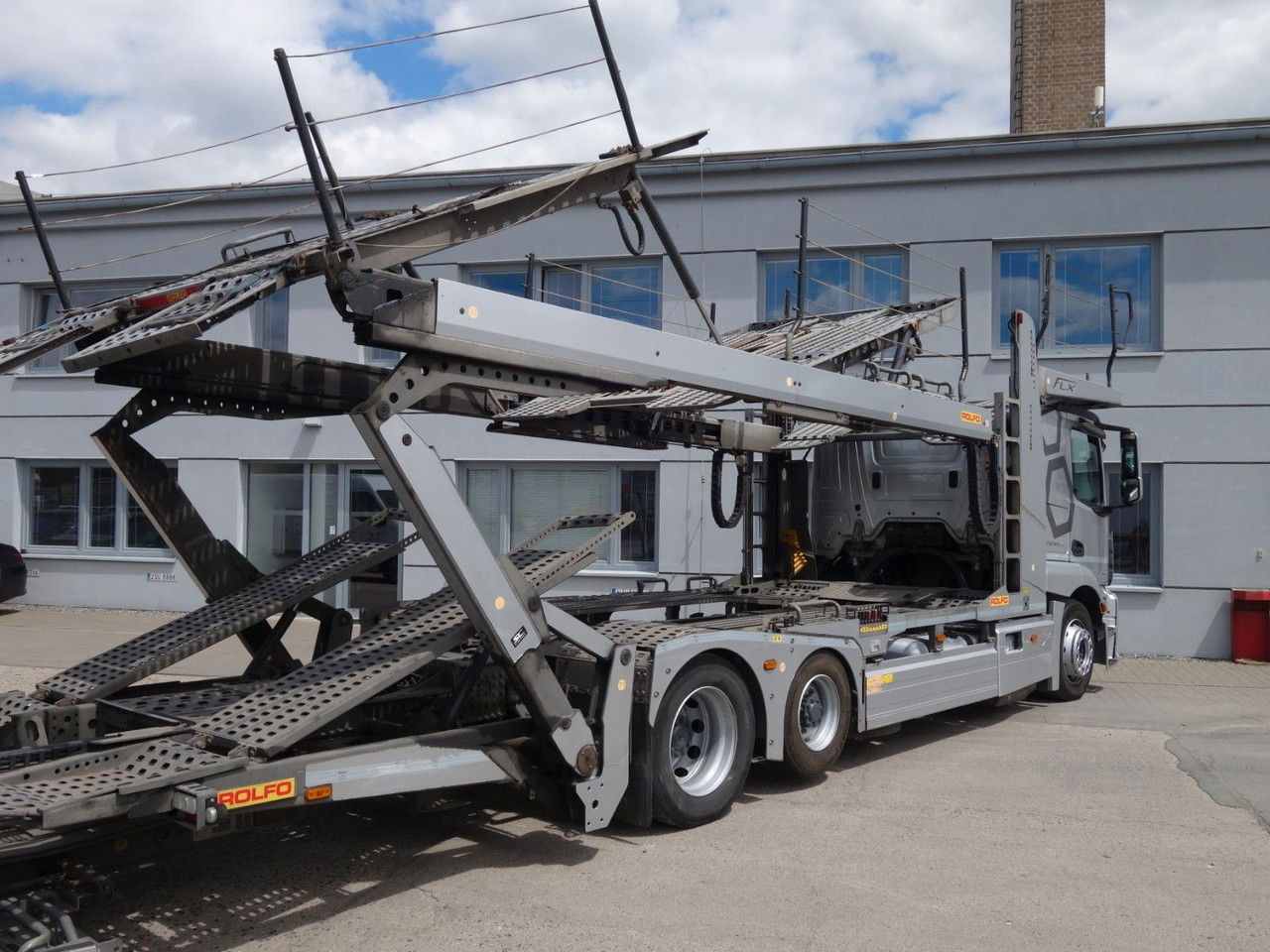 Mercedes-Benz Actros 2443 mit Rolfo FLX, Certifikation VDI - Автовоз вантажівка: фото 5 Mercedes-Benz Actros 2443 mit Rolfo FLX, Certifikation VDI - Автовоз вантажівка: фото 5