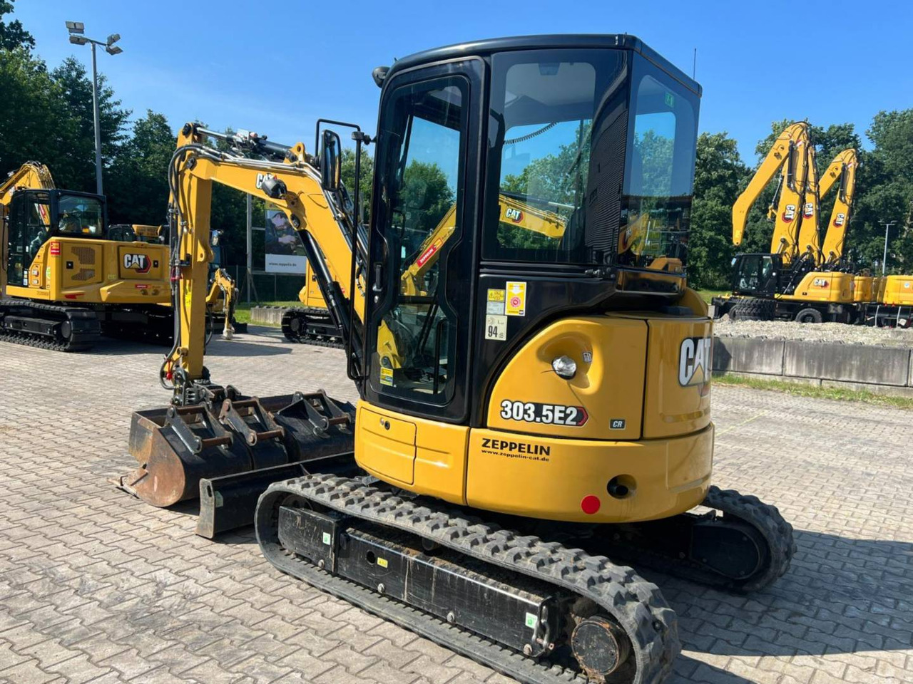 CAT 303.5E2CR - Гусеничний екскаватор: фото 4 CAT 303.5E2CR - Гусеничний екскаватор: фото 4