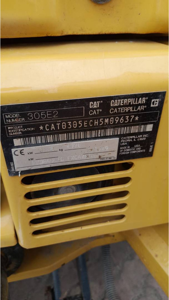 Гусеничний екскаватор CAT 305E2CR: фото 6