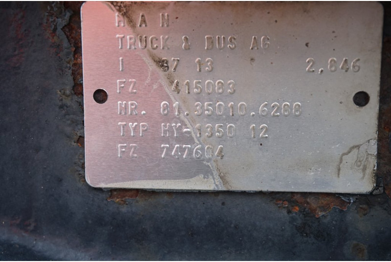 MAN HY-1350-12 37/13 - Передня вісь в категорії Вантажівки: фото 4 MAN HY-1350-12 37/13 - Передня вісь в категорії Вантажівки: фото 4