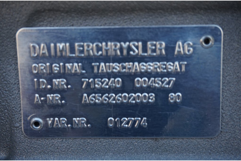 Mercedes-Benz G210-16/14.2-0.83EPS + VB VOITH 715240004527 - Коробка передач в категорії Вантажівки: фото 5 Mercedes-Benz G210-16/14.2-0.83EPS + VB VOITH 715240004527 - Коробка передач в категорії Вантажівки: фото 5