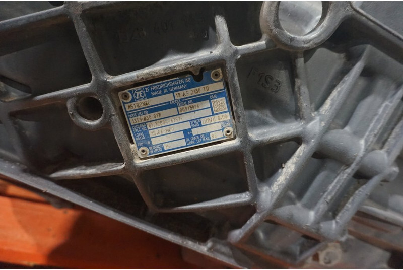 ZF 12AS2130DD TGS - Коробка передач в категорії Вантажівки: фото 5 ZF 12AS2130DD TGS - Коробка передач в категорії Вантажівки: фото 5
