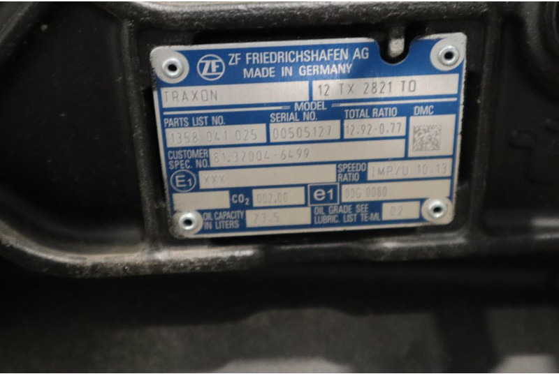 ZF 12TX2821OD+INT3 81.32004-6499 NEW - Коробка передач в категорії Вантажівки: фото 5 ZF 12TX2821OD+INT3 81.32004-6499 NEW - Коробка передач в категорії Вантажівки: фото 5