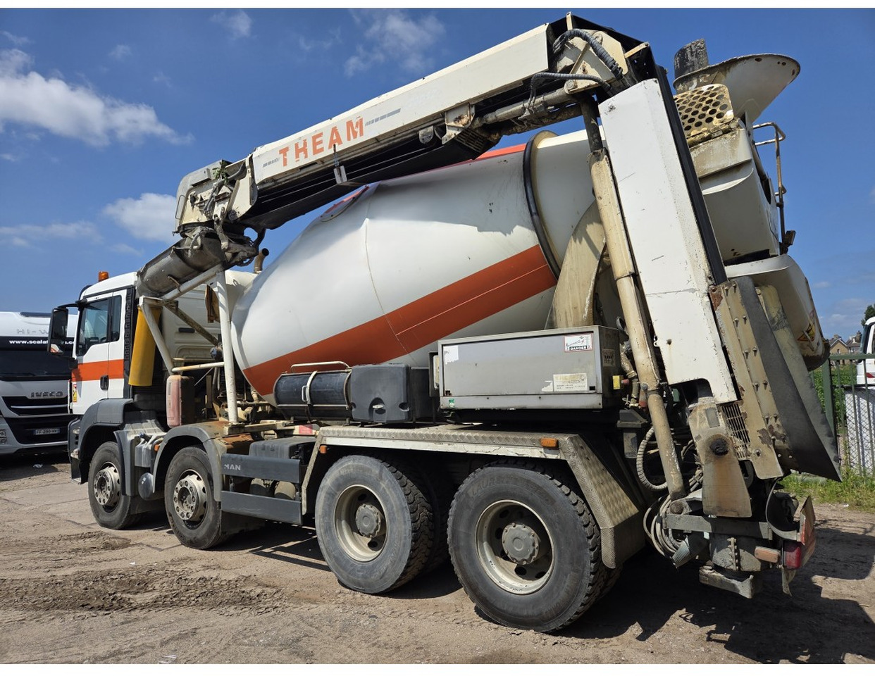 MAN TGS 35.400 8X4 Concrete Mixer Stetter 9m3 Steelsuspension - Автобетонозмішувач: фото 2 MAN TGS 35.400 8X4 Concrete Mixer Stetter 9m3 Steelsuspension - Автобетонозмішувач: фото 2