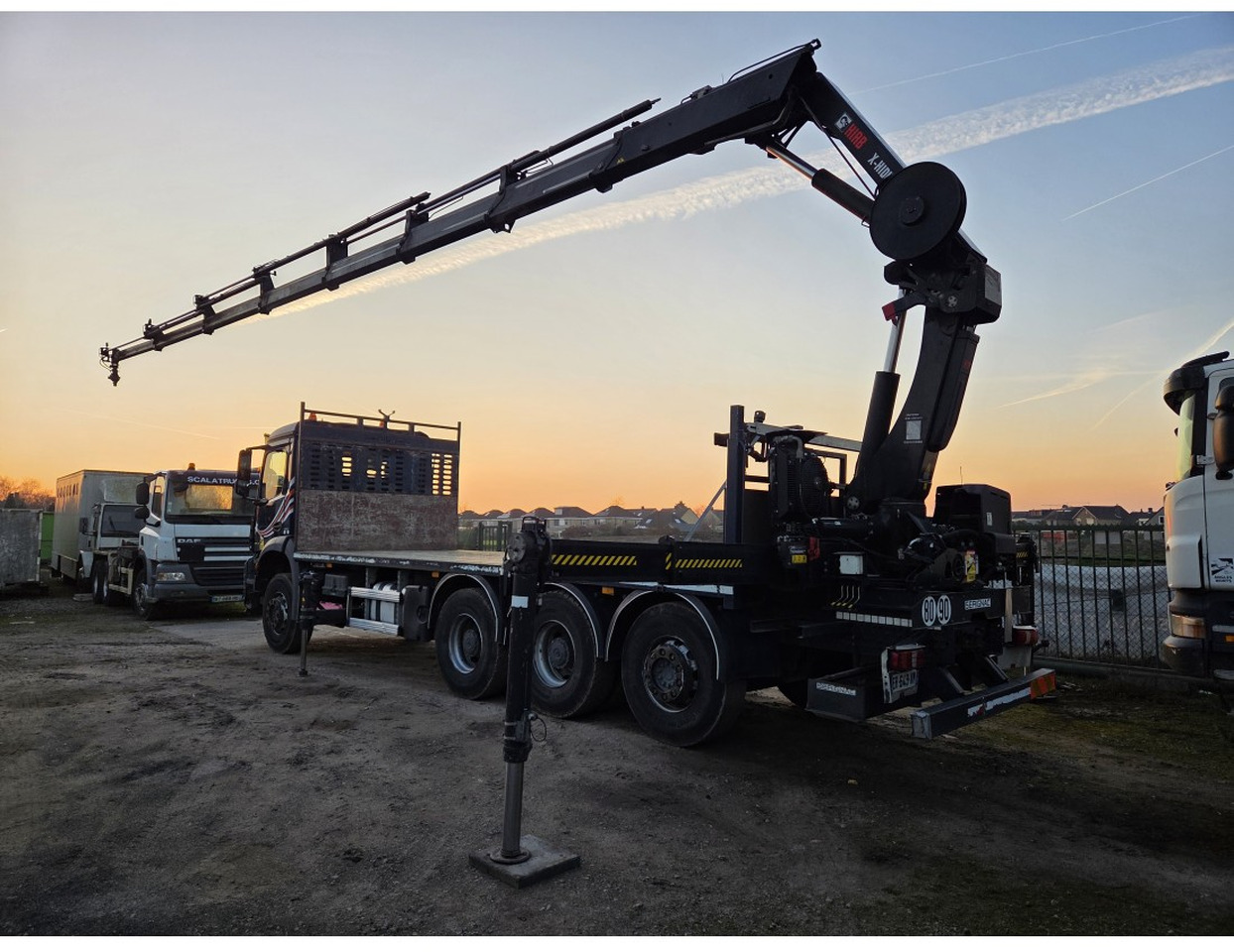 Mercedes Arocs 3240 8x4 Open Truck Crane HIAB X-HIDUO 258 E-7 7 extensions - Бортова вантажівка/ Платформа, Вантажівка з маніпулятором: фото 5 Mercedes Arocs 3240 8x4 Open Truck Crane HIAB X-HIDUO 258 E-7 7 extensions - Бортова вантажівка/ Платформа, Вантажівка з маніпулятором: фото 5