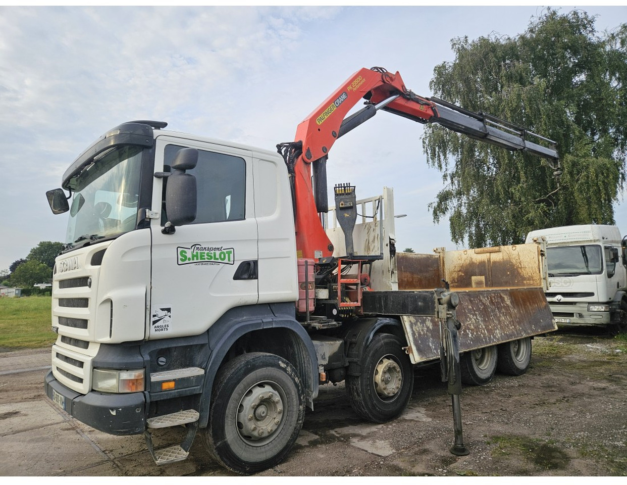 Самоскид вантажівка, Вантажівка з маніпулятором Scania R420 8x4 Tipper Crane Palfinger 23500: фото 8