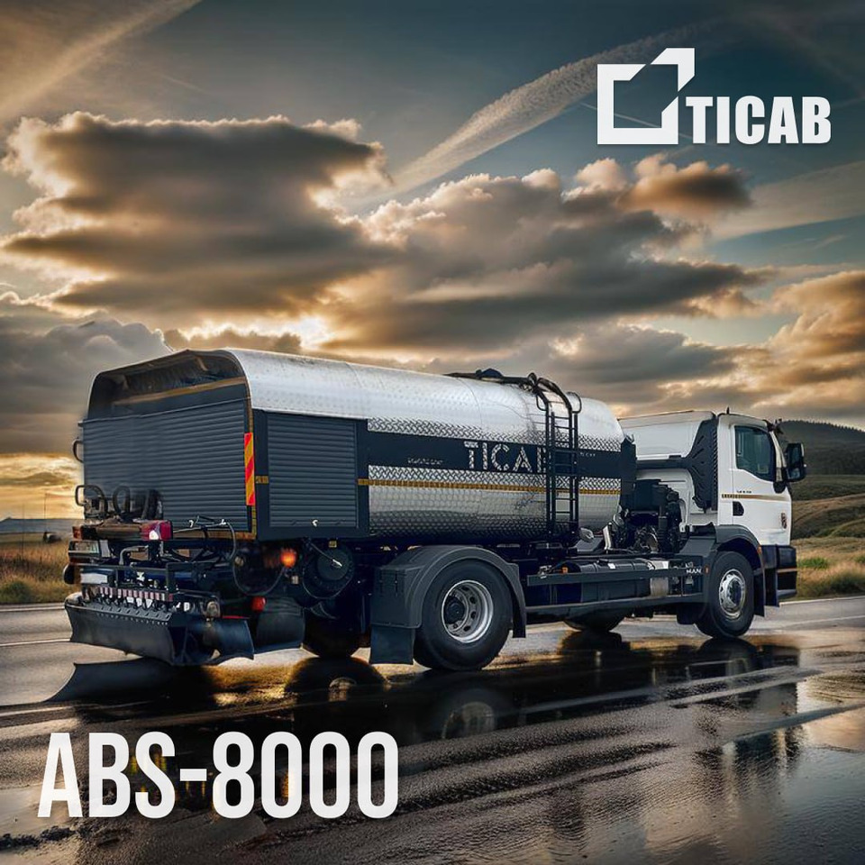 TICAB Asphalt Distributor, 8000 L, Аutonomous Asphalt Sprayer, Manufacturer - Автобетононасос: фото 4 TICAB Asphalt Distributor, 8000 L, Аutonomous Asphalt Sprayer, Manufacturer - Автобетононасос: фото 4