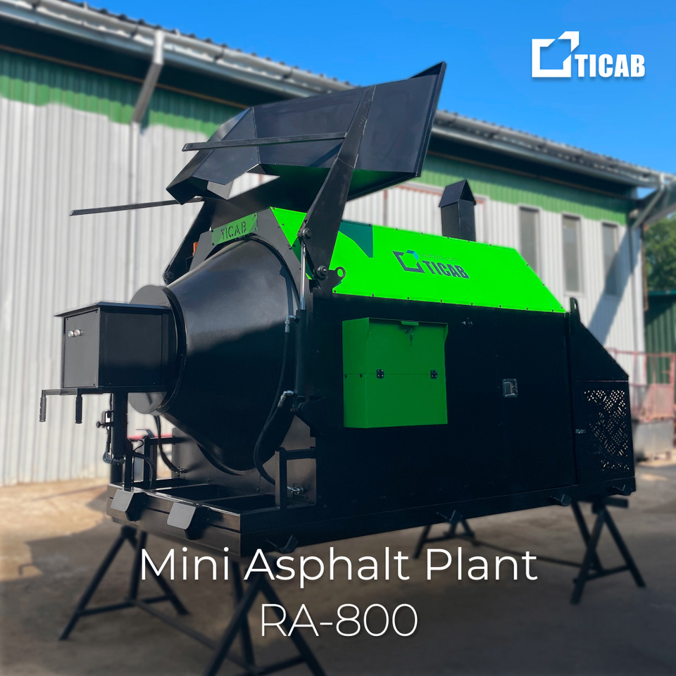 TICAB New Mini-asphalt plant, Asphalt Recycler, Manufacturer, 2.0 t per hour - Асфальтний завод: фото 1 TICAB New Mini-asphalt plant, Asphalt Recycler, Manufacturer, 2.0 t per hour - Асфальтний завод: фото 1
