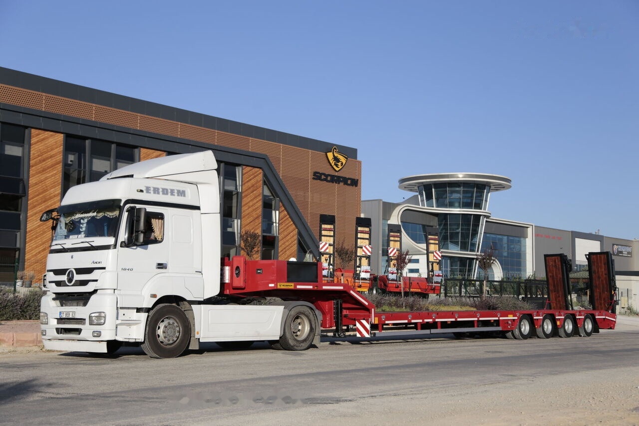 Scorpion Trailer 2024 NEW 4 AXLE (MANUFACTURER COMPANY) - Низькорамна платформа напівпричіп: фото 1 Scorpion Trailer 2024 NEW 4 AXLE (MANUFACTURER COMPANY) - Низькорамна платформа напівпричіп: фото 1