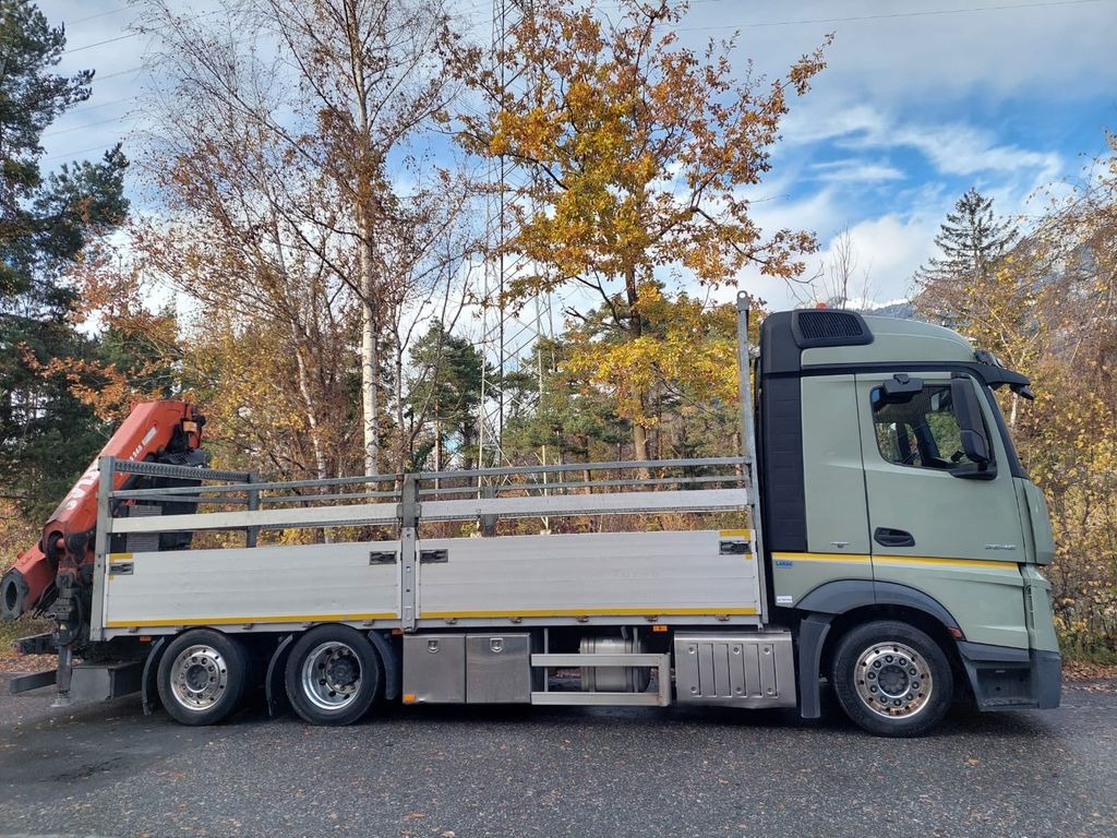 Mercedes-Benz Actros 2545 6x2, E6, Effer 265/6S - Вантажівка з маніпулятором, Бортова вантажівка/ Платформа: фото 5 Mercedes-Benz Actros 2545 6x2, E6, Effer 265/6S - Вантажівка з маніпулятором, Бортова вантажівка/ Платформа: фото 5