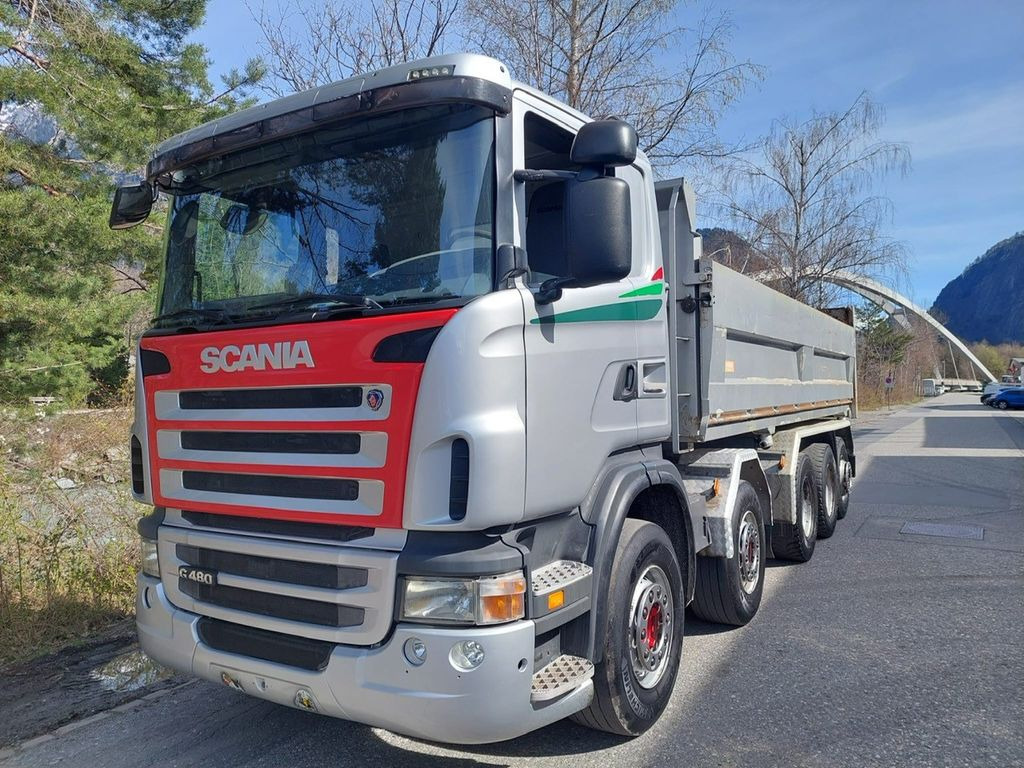 Scania G480 10x4, E5, Opticruise, Moser MBK - Самоскид вантажівка: фото 1 Scania G480 10x4, E5, Opticruise, Moser MBK - Самоскид вантажівка: фото 1