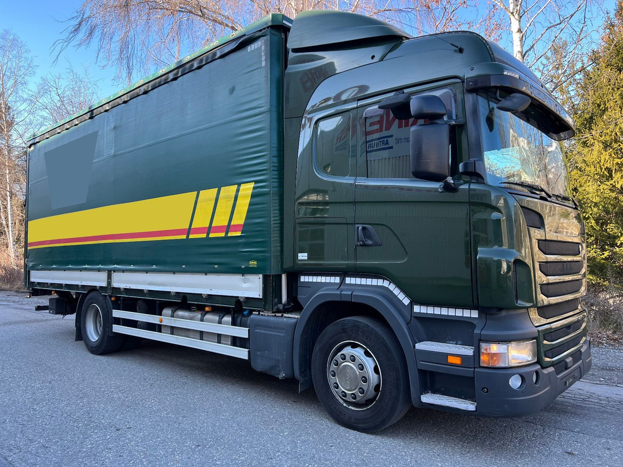 Scania R440 4x2, Euro 6, Ladebordwand, Retarder - Тентована вантажівка: фото 1 Scania R440 4x2, Euro 6, Ladebordwand, Retarder - Тентована вантажівка: фото 1
