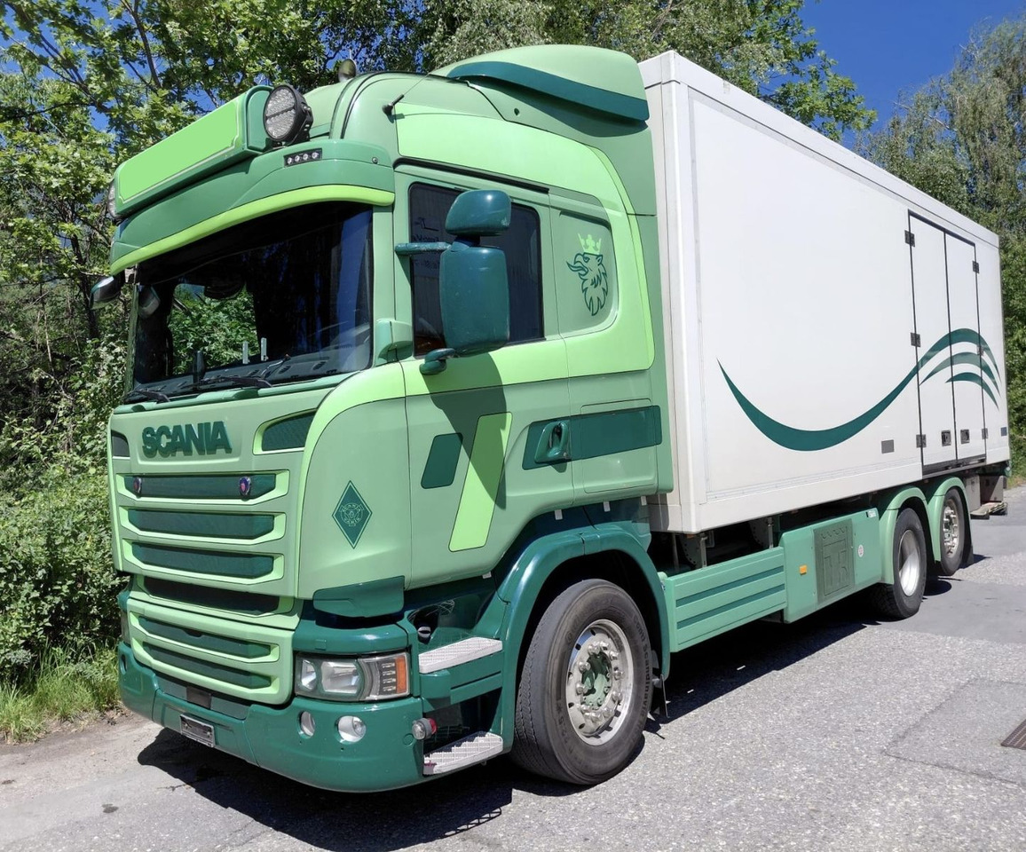 Scania R450 6x2, E6, Thermo King UT 1200, Ladebordwand - Рефрижератор вантажівка: фото 1 Scania R450 6x2, E6, Thermo King UT 1200, Ladebordwand - Рефрижератор вантажівка: фото 1