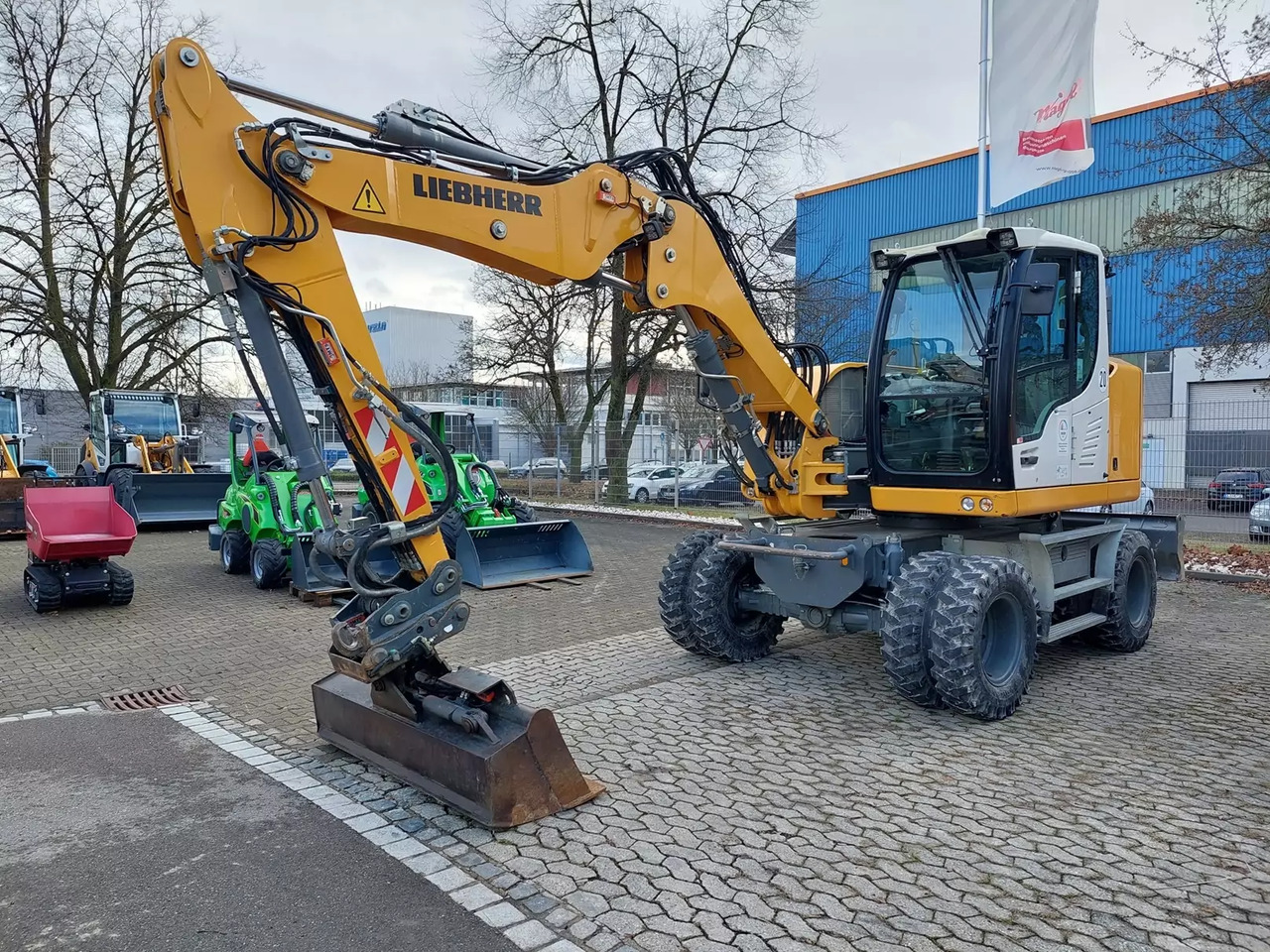 2018 Liebherr A 912 Compact - Колісний екскаватор: фото 1 2018 Liebherr A 912 Compact - Колісний екскаватор: фото 1