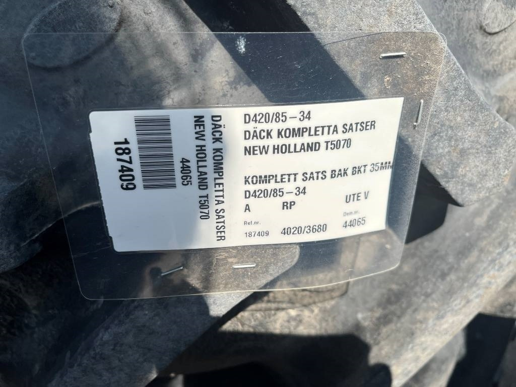 BKT 420/85R34 till New Holland T5070 - Шина в категорії Сільськогосподарська техніка: фото 2 BKT 420/85R34 till New Holland T5070 - Шина в категорії Сільськогосподарська техніка: фото 2