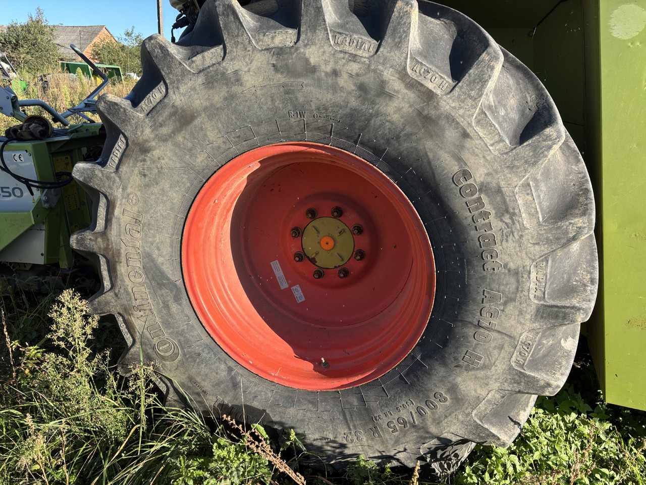 Claas Jaguar 820 840 860 Koło Kompletne Felga Opona 00 0077 035 2 00 0654 952 0 - Колісний диск в категорії Сільськогосподарська техніка: фото 1 Claas Jaguar 820 840 860 Koło Kompletne Felga Opona 00 0077 035 2 00 0654 952 0 - Колісний диск в категорії Сільськогосподарська техніка: фото 1