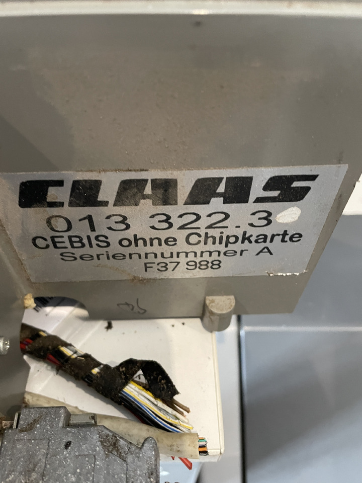 Claas Lexion - monitor Cebis IMO komputer - 013322.3 - Кабіна й інтер'єр в категорії Сільськогосподарська техніка: фото 2 Claas Lexion - monitor Cebis IMO komputer - 013322.3 - Кабіна й інтер'єр в категорії Сільськогосподарська техніка: фото 2