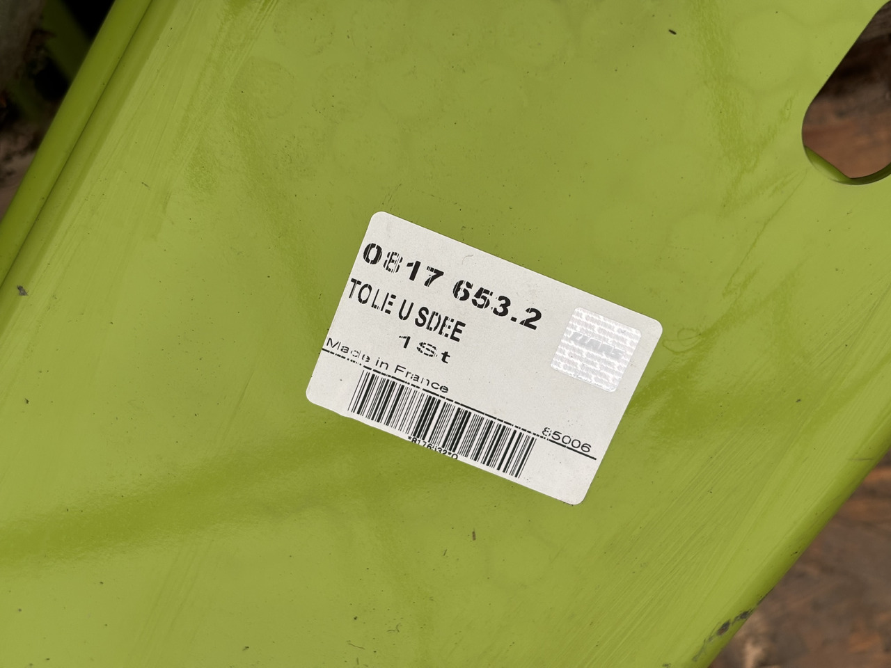 Claas Quadrant 1200 2100 2200 RC RF N Blacha NOWA 0008176532 0008174561 0008164533 - Кузов і екстер'єр в категорії Сільськогосподарська техніка: фото 2 Claas Quadrant 1200 2100 2200 RC RF N Blacha NOWA 0008176532 0008174561 0008164533 - Кузов і екстер'єр в категорії Сільськогосподарська техніка: фото 2