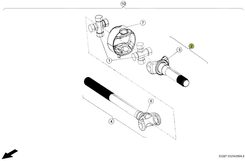 Claas Xerion 4000 - mechanizm róźnicowy dyferencjał - oś wtykana 0014996650 - Диференціал в категорії Сільськогосподарська техніка: фото 1 Claas Xerion 4000 - mechanizm róźnicowy dyferencjał - oś wtykana 0014996650 - Диференціал в категорії Сільськогосподарська техніка: фото 1