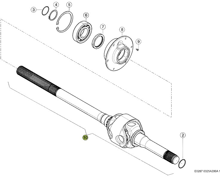 Claas Xerion 4000 - mechanizm róźnicowy dyferencjał - półoś 0006278370 - Диференціал в категорії Сільськогосподарська техніка: фото 1 Claas Xerion 4000 - mechanizm róźnicowy dyferencjał - półoś 0006278370 - Диференціал в категорії Сільськогосподарська техніка: фото 1