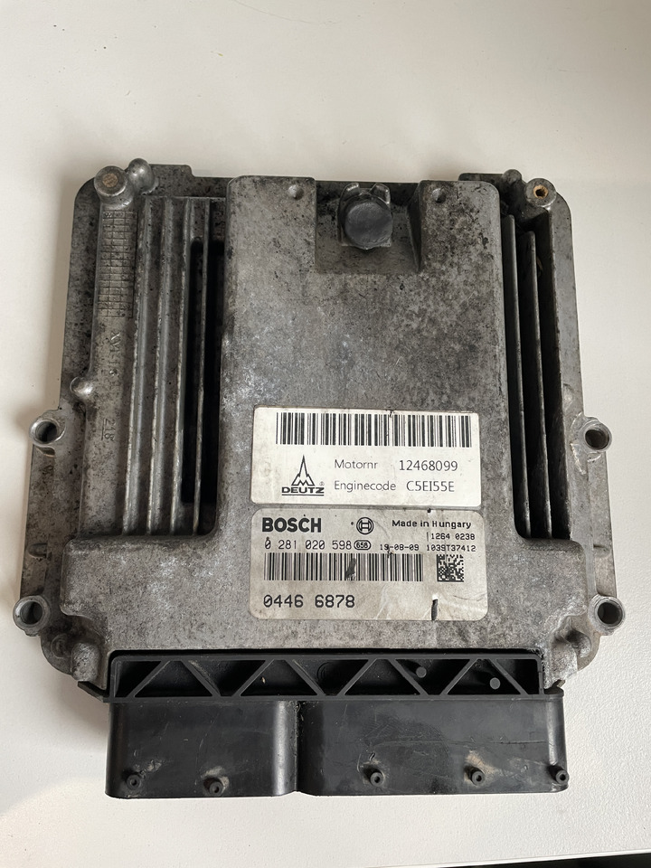 Deutz TD 3.6 L4 TD3.6L4 - sterownik silnika ECU 04466878 0281020598 - Блок управління в категорії Будівельна техніка: фото 1 Deutz TD 3.6 L4 TD3.6L4 - sterownik silnika ECU 04466878 0281020598 - Блок управління в категорії Будівельна техніка: фото 1