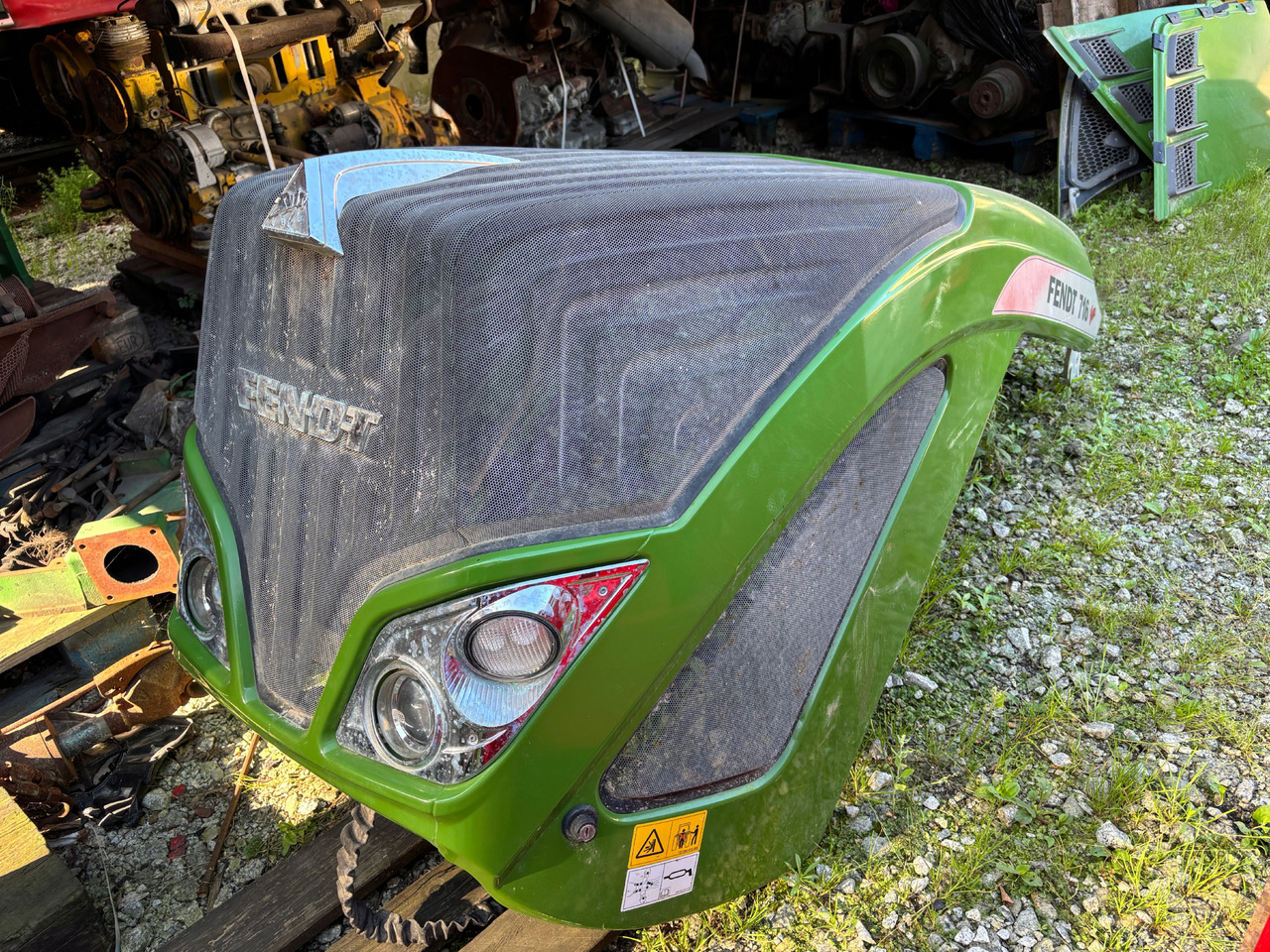 Fendt 716 Vario - maska silnika - Капот в категорії Трактори: фото 3 Fendt 716 Vario - maska silnika - Капот в категорії Трактори: фото 3