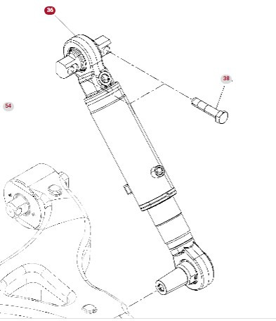Fendt 930 933 936 939 942 GEN 7 Siłownik Zawieszenia Dolnego Amortyzator CZĘŚCI H218PB0520090 - Амортизатори в категорії Сільськогосподарська техніка: фото 1 Fendt 930 933 936 939 942 GEN 7 Siłownik Zawieszenia Dolnego Amortyzator CZĘŚCI H218PB0520090 - Амортизатори в категорії Сільськогосподарська техніка: фото 1