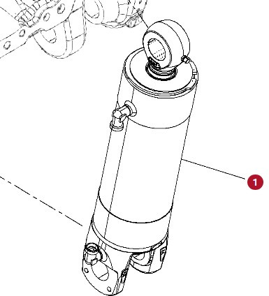 Fendt 930 933 936 942 GEN 7 Siłownik Hydrauliczny Tylnego TUZ CZĘŚCI H218PB400102A - Гідроциліндр в категорії Сільськогосподарська техніка: фото 1 Fendt 930 933 936 942 GEN 7 Siłownik Hydrauliczny Tylnego TUZ CZĘŚCI H218PB400102A - Гідроциліндр в категорії Сільськогосподарська техніка: фото 1